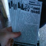 NOP Białystok: Akcja ulotkowa w hołdzie Eligiuszowi Niewiadomskiemu