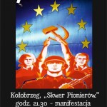 Manifestacja patriotyczna w rocznicę napaści ZSRS na Polskę w Kołobrzegu