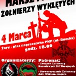 Zapraszamy do Żar na Marsz Pamięci Żołnierzy Wyklętych