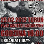 Marsz Pamięci Żołnierzy Wyklętych w Toruniu