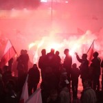 Nacjonaliści na obchodach 11 Listopada w Warszawie