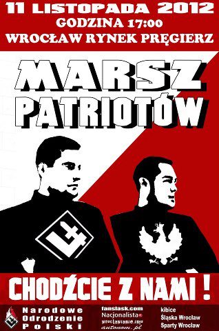 11 Listopada – III Marsz Patriotów we Wrocławiu!