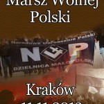Marsz Wolnej Polski w Krakowie – 11.11.2013