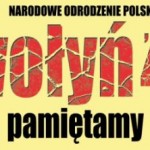 Pikieta „Pamiętamy o Wołyniu”