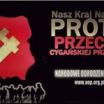 Manifestacja „NIE dla cygańskiej przestępczości!”