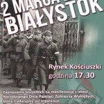 Białystok: III Marsz Pamięci Żołnierzy Wyklętych