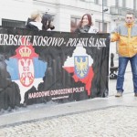 Pikieta poparcia dla serbskiego Kosowa
