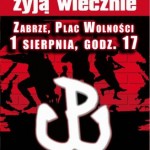 Zabrze: 70. rocznica wybuchu Powstania Warszawskiego – pamiętamy!