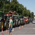 Białystok: Działacze NOP wsparli protest rolników