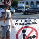 Warszawa: „Zakaz Pedałowania”